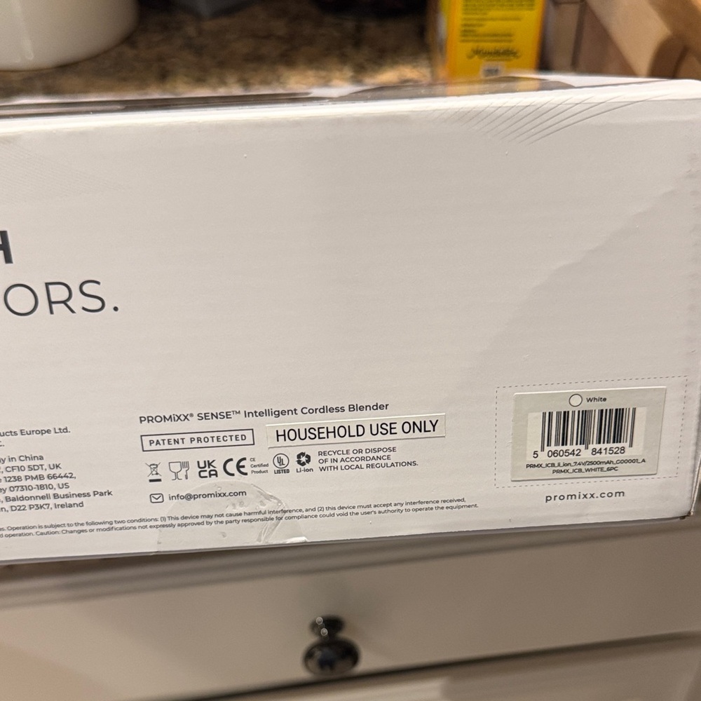PROMiXX Sense Cordless Blender - White - Picture 2 of 2